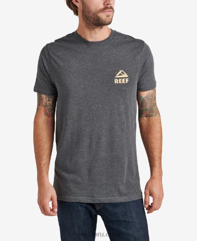 camiseta de manga corta abra carbón de brezo 0RZL2606 hombres Reef