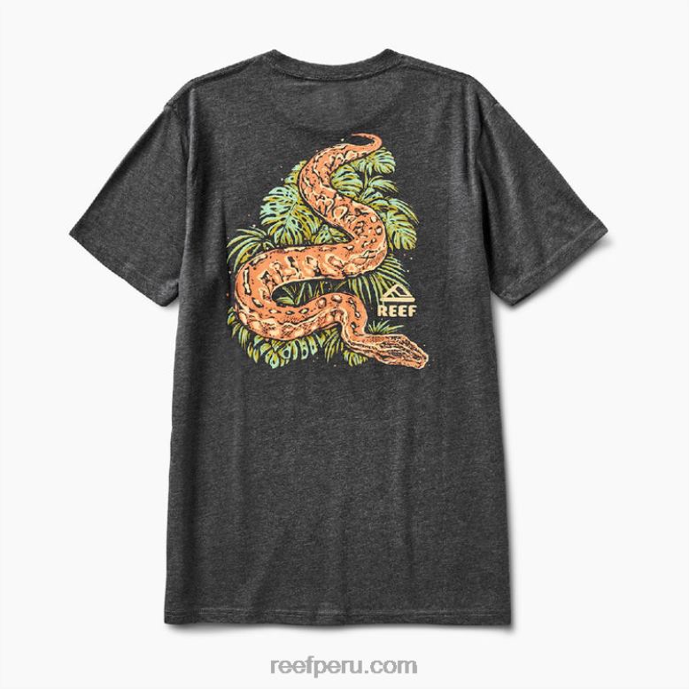 camiseta de manga corta abra carbón de brezo 0RZL2606 hombres Reef