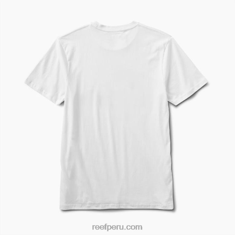 camiseta de manga corta de bengala malvavisco 0RZL2617 hombres Reef