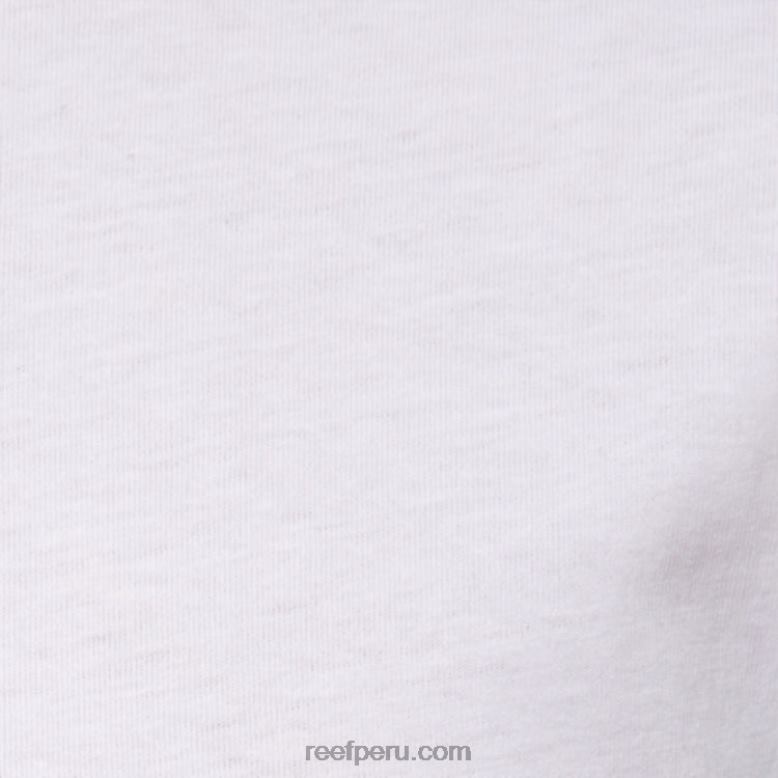 camiseta de manga corta de niña de la isla blanco brillante 0RZL2559 hombres Reef