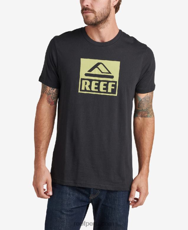 camiseta de manga corta del conductor caviar 0RZL2613 hombres Reef