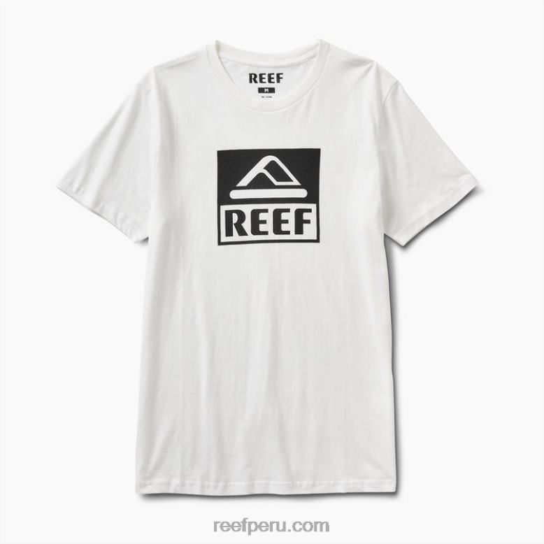 camiseta de manga corta del conductor malvavisco 0RZL2605 hombres Reef