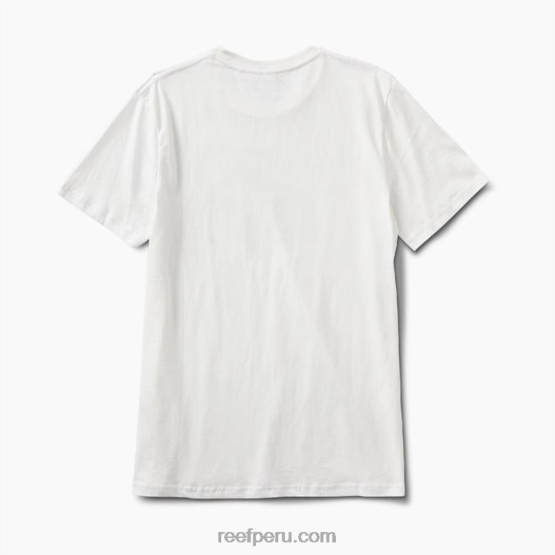 camiseta de manga corta del conductor malvavisco 0RZL2630 hombres Reef