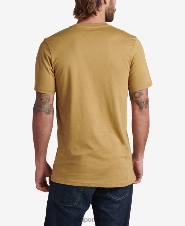 camiseta de manga corta ellsworth semillas de hinojo 0RZL2593 hombres Reef