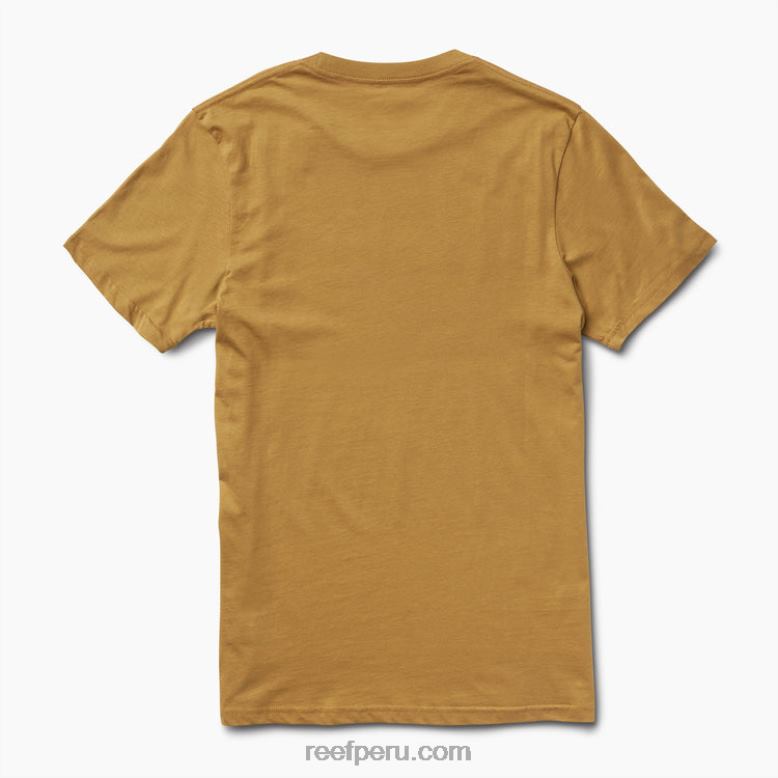 camiseta de manga corta ellsworth semillas de hinojo 0RZL2593 hombres Reef