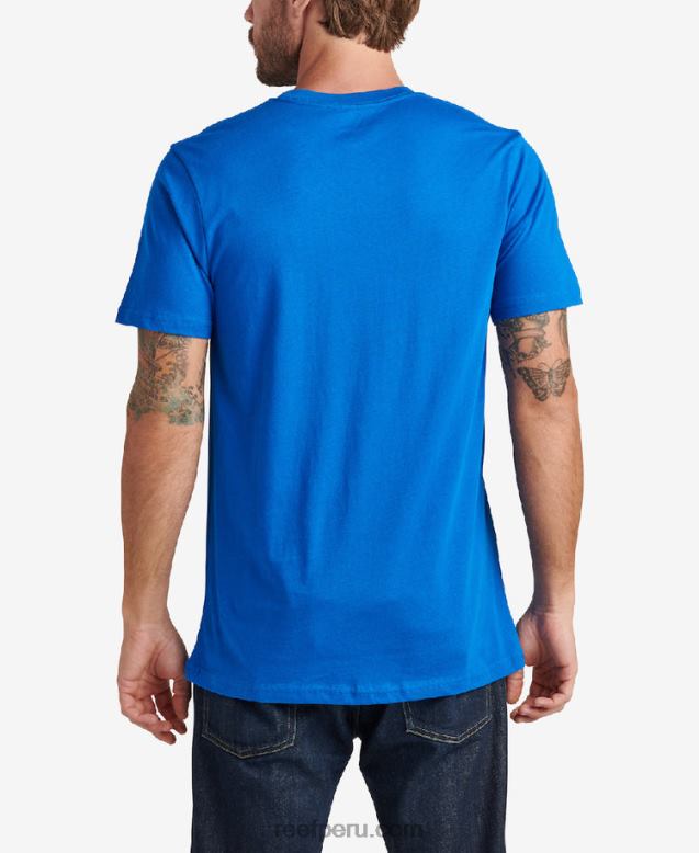 camiseta de manga corta lapislázuli 0RZL2620 hombres Reef