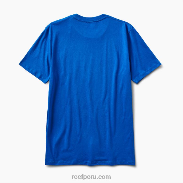 camiseta de manga corta lapislázuli 0RZL2620 hombres Reef