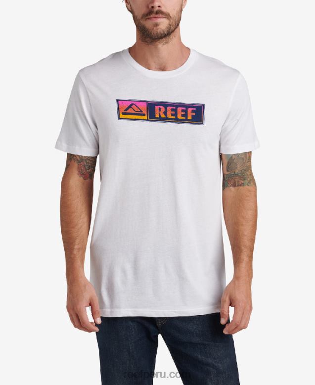 camiseta de manga corta lucis malvavisco 0RZL2571 hombres Reef