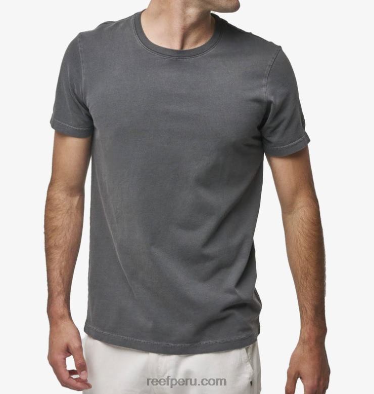 camiseta de manga corta marte negro pirata 0RZL2563 hombres Reef