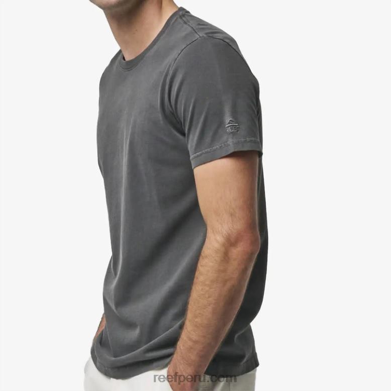 camiseta de manga corta marte negro pirata 0RZL2563 hombres Reef