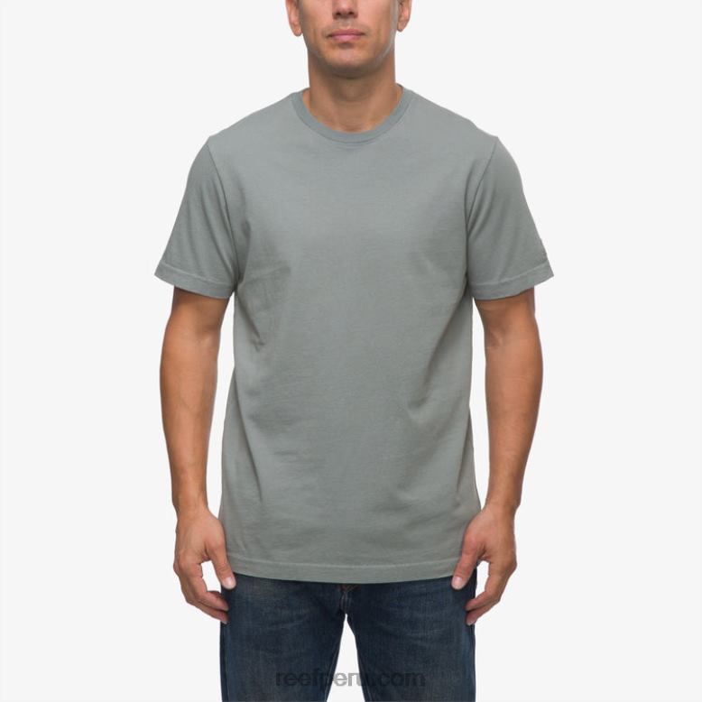 camiseta de manga corta marte verde chino 0RZL2558 hombres Reef