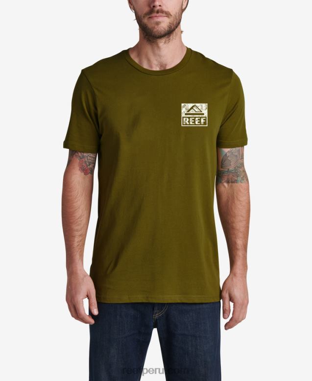 camiseta de manga corta palta 0RZL2581 hombres Reef