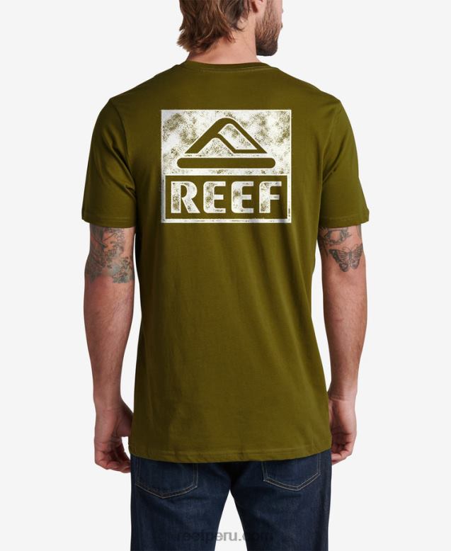 camiseta de manga corta palta 0RZL2581 hombres Reef
