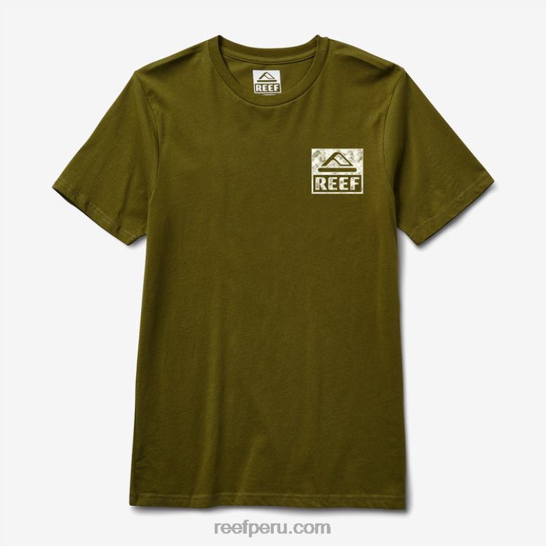 camiseta de manga corta palta 0RZL2581 hombres Reef