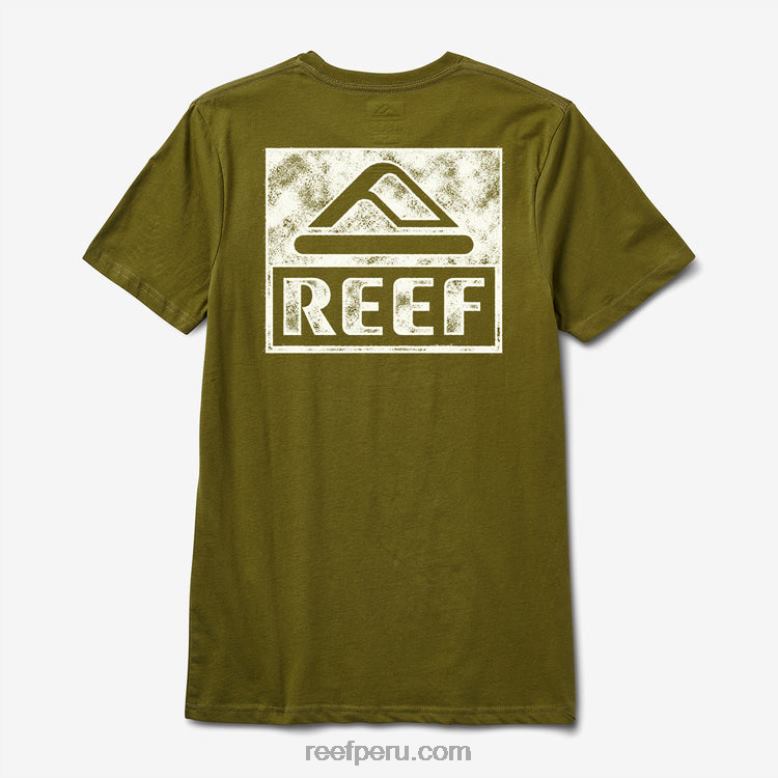 camiseta de manga corta palta 0RZL2581 hombres Reef