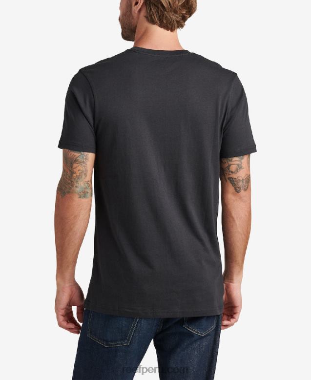 camiseta de manga corta shimmy caviar 0RZL2607 hombres Reef