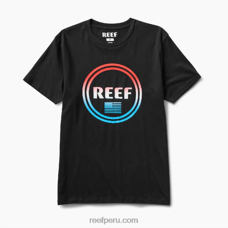 camiseta de manga corta shimmy caviar 0RZL2607 hombres Reef