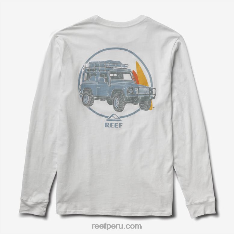 camiseta de manga larga copen malvavisco 0RZL2623 hombres Reef