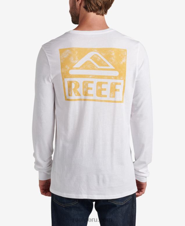 camiseta de manga larga malvavisco 0RZL2624 hombres Reef