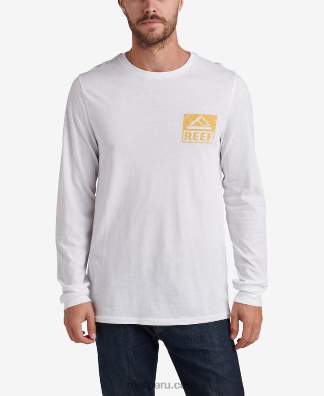 camiseta de manga larga malvavisco 0RZL2624 hombres Reef