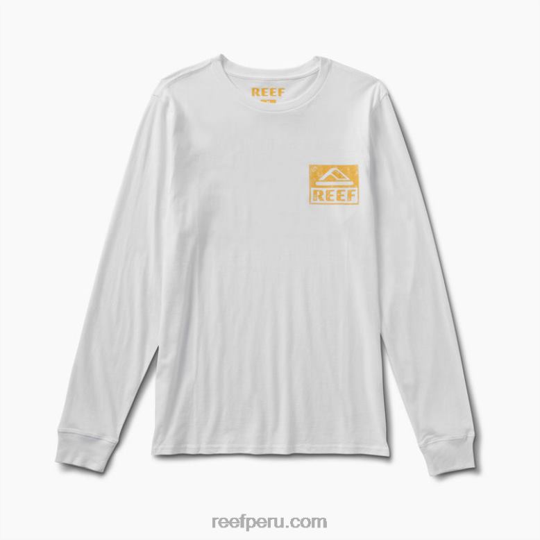 camiseta de manga larga malvavisco 0RZL2624 hombres Reef
