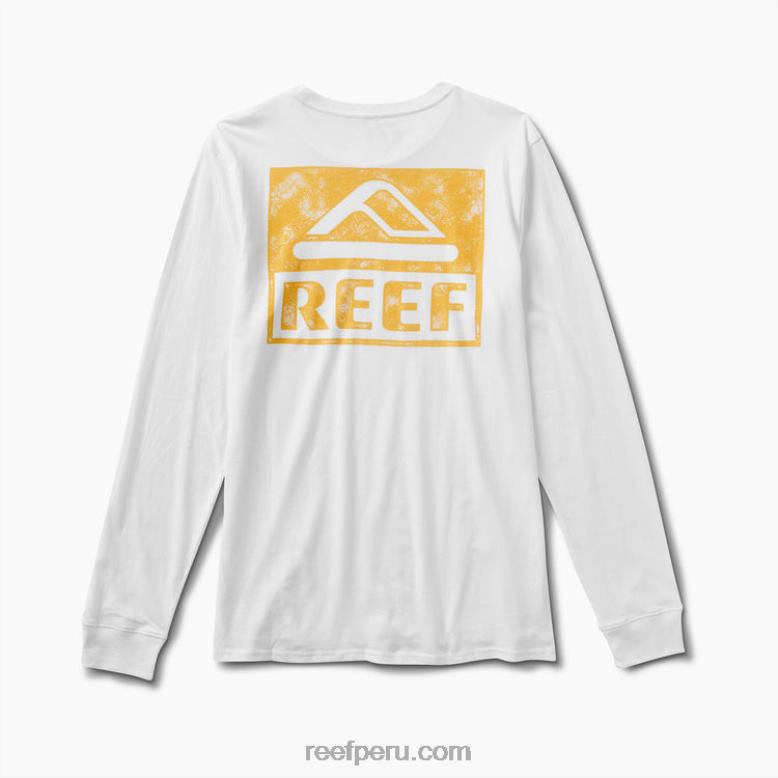 camiseta de manga larga malvavisco 0RZL2624 hombres Reef