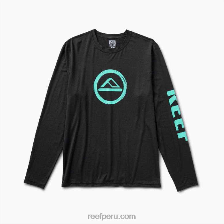 camiseta de protección contra erupciones de manga larga yuna caviar 0RZL2615 hombres Reef