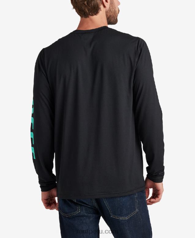 camiseta de protección contra erupciones de manga larga yuna caviar 0RZL2615 hombres Reef