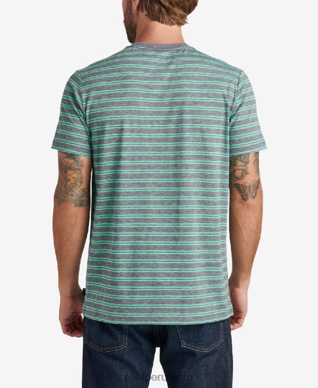 camiseta de punto de manga corta sutter caviar 0RZL2604 hombres Reef