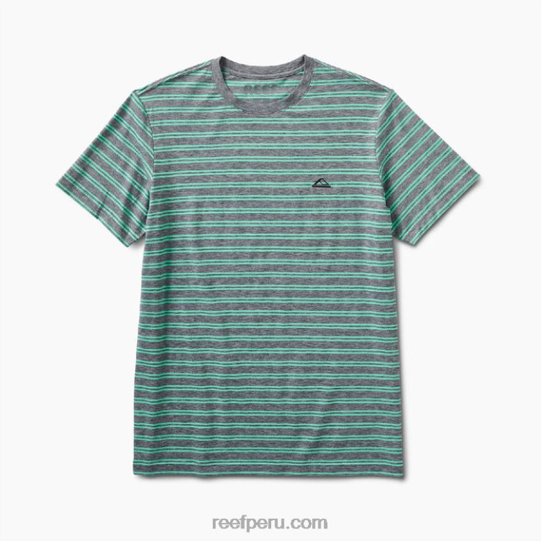 camiseta de punto de manga corta sutter caviar 0RZL2604 hombres Reef