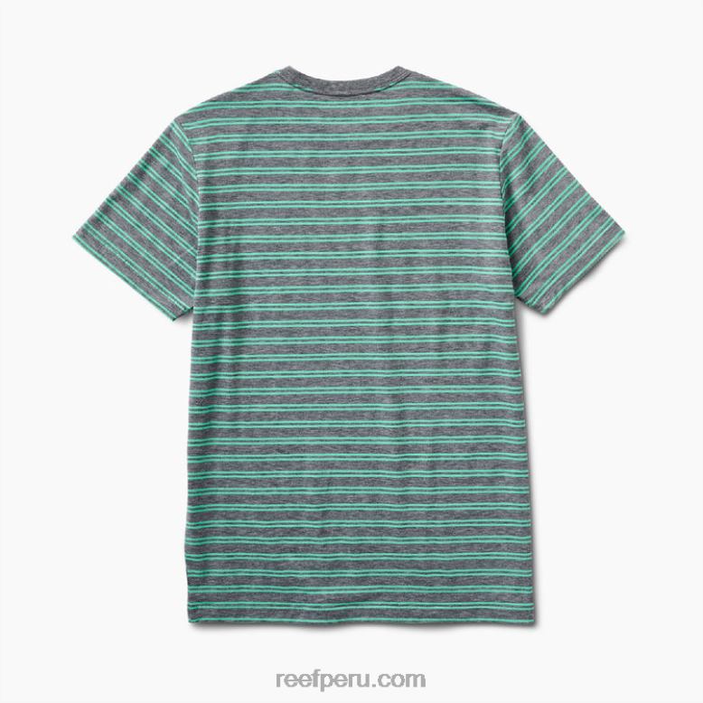 camiseta de punto de manga corta sutter caviar 0RZL2604 hombres Reef
