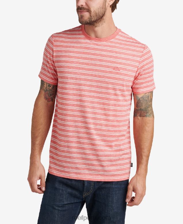 camiseta de punto de manga corta sutter hibisco 0RZL2585 hombres Reef