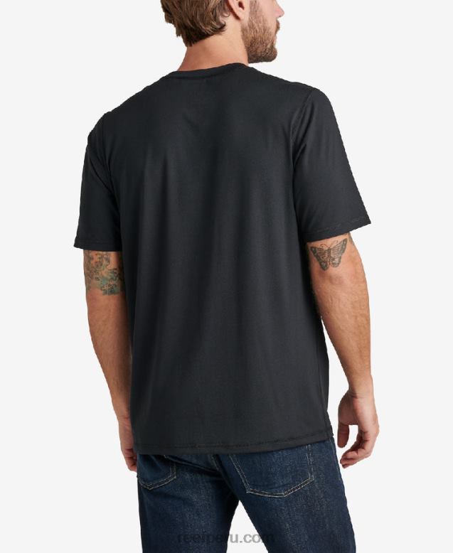 camiseta rodeo de manga corta con protección contra erupciones holgada caviar 0RZL2582 hombres Reef