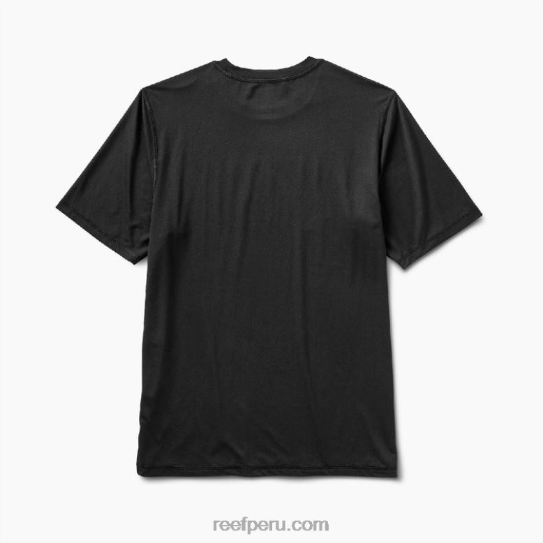 camiseta rodeo de manga corta con protección contra erupciones holgada caviar 0RZL2582 hombres Reef