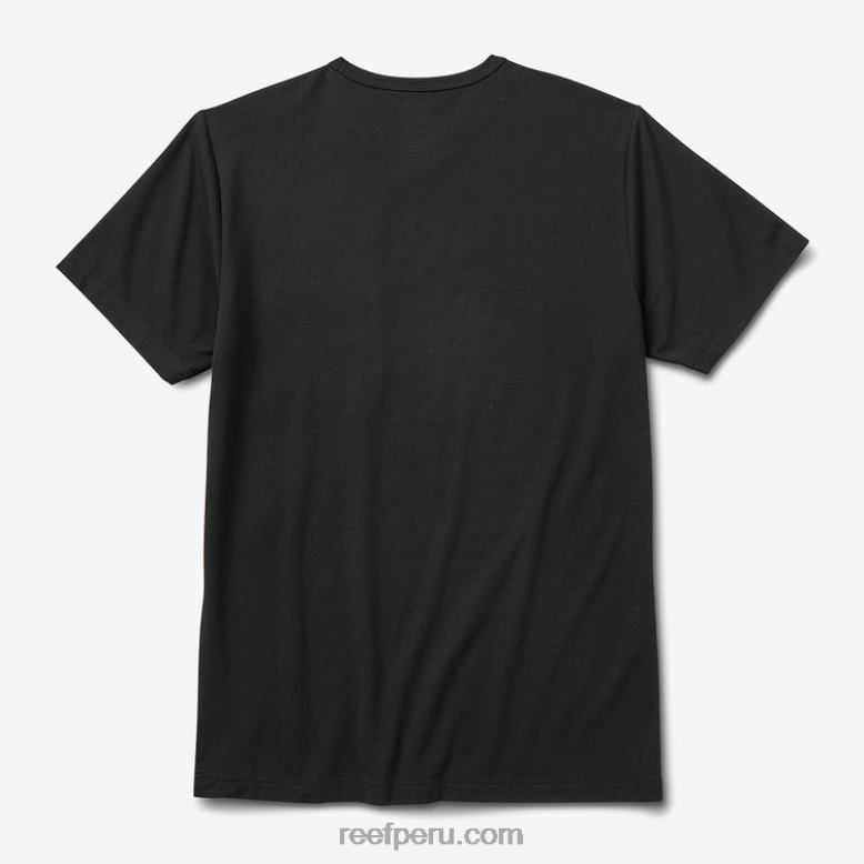 camiseta smith de punto con bolsillo y manga corta caviar 0RZL2569 hombres Reef