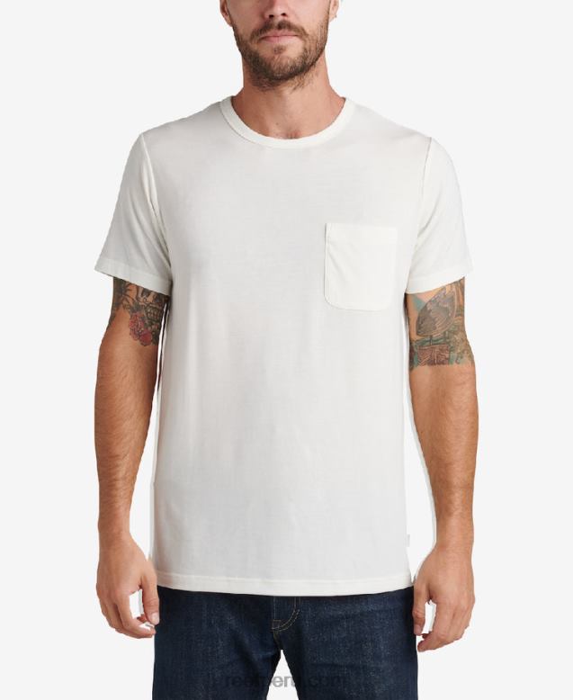 camiseta smith de punto con bolsillo y manga corta malvavisco 0RZL2610 hombres Reef