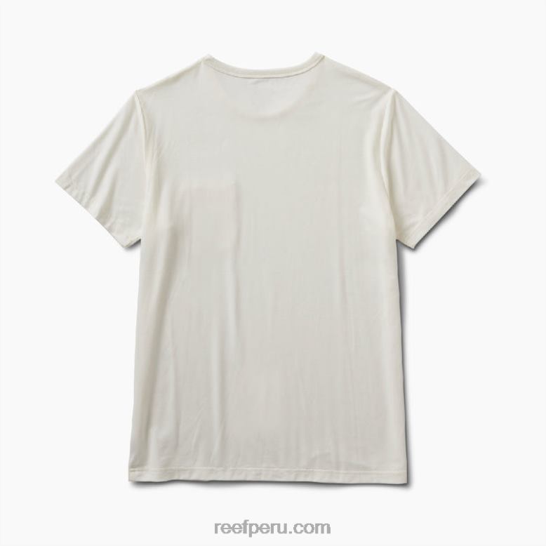 camiseta smith de punto con bolsillo y manga corta malvavisco 0RZL2610 hombres Reef