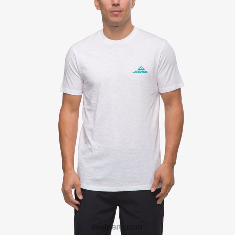 flotar en camiseta de manga corta blanco brillante 0RZL2576 hombres Reef