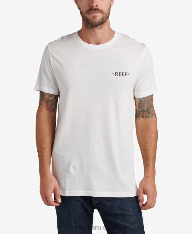 playera de manga corta aventura malvavisco 0RZL2555 hombres Reef