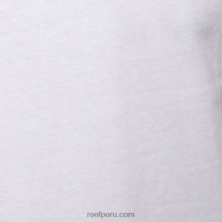playera de manga corta cardwick blanco brillante 0RZL2570 hombres Reef