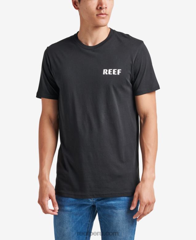 unir camiseta de manga corta caviar 0RZL2608 hombres Reef