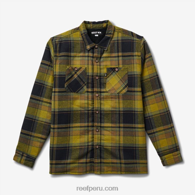 chamarra de manga larga hickman palta 0RZL2727 hombres Reef