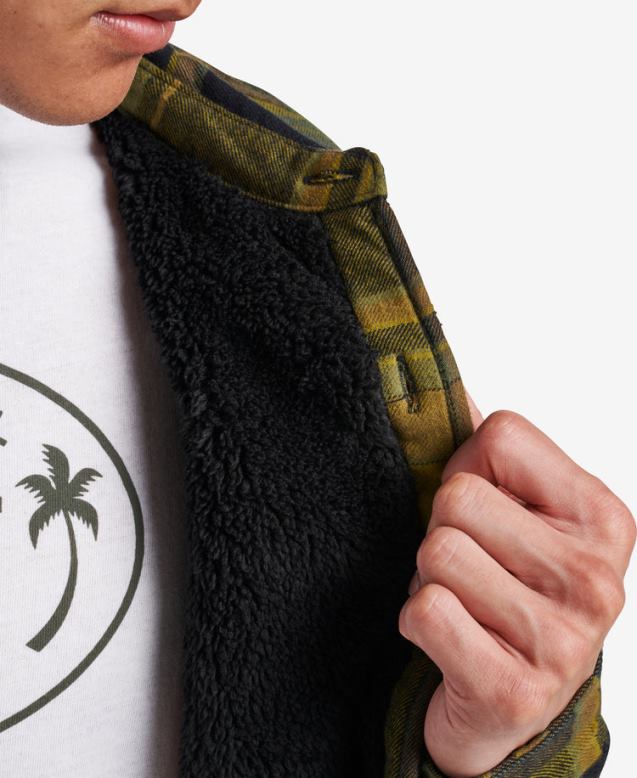 chamarra de manga larga hickman palta 0RZL2727 hombres Reef