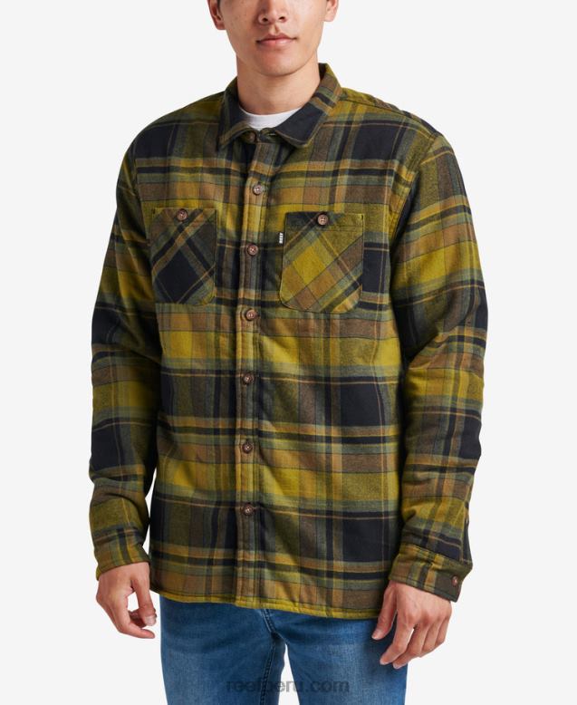 chamarra de manga larga hickman palta 0RZL2727 hombres Reef
