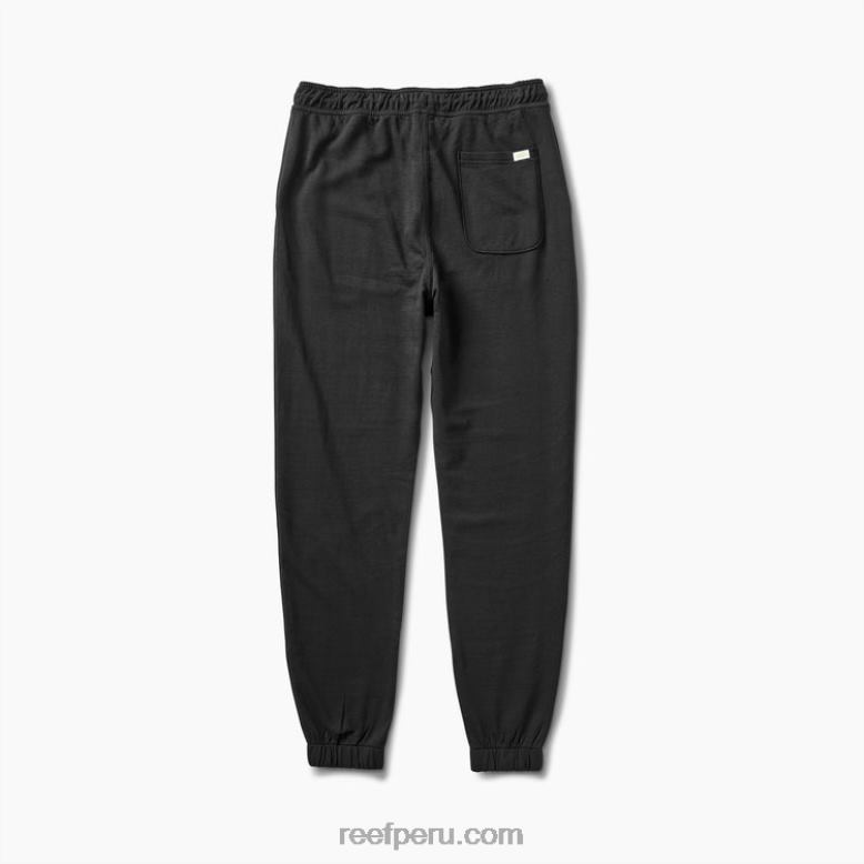 joggers de rizo francés thorp negro 0RZL2747 hombres Reef