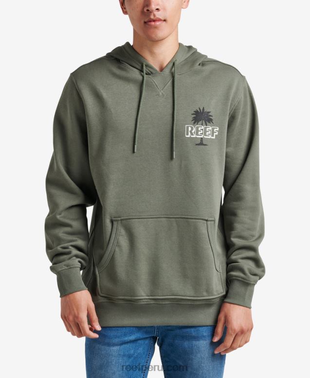 bora sudadera con capucha tomillo 0RZL2732 hombres Reef