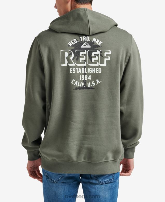 bora sudadera con capucha tomillo 0RZL2732 hombres Reef