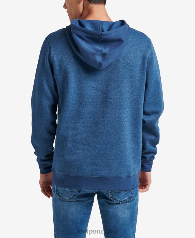 estación sudadera con capucha insignias azules 0RZL2731 hombres Reef