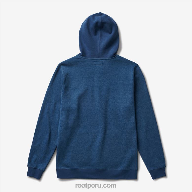 estación sudadera con capucha insignias azules 0RZL2731 hombres Reef
