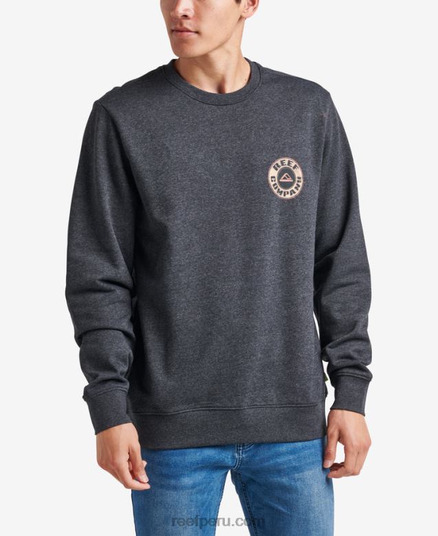 jersey de cuello redondo jenson recyclo tormenta gris 0RZL2734 hombres Reef